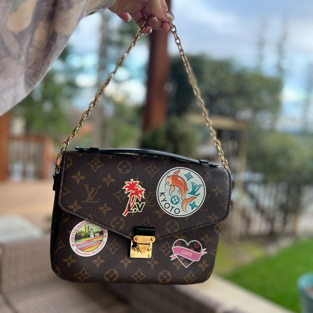 Louis Vuitton Brown Monogram Shoulder Bag